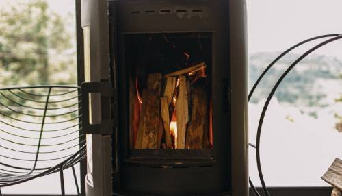 Installation de poêle à bois