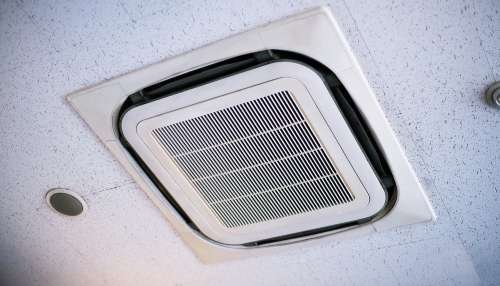 Installation de climatisation gainable